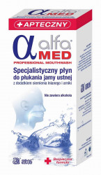 Alfa Med Specjalistyczny płyn do płukania jamy ustnej dla osób przed w trakcie i po terapii nowotworowej