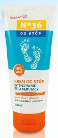 No36 PHARMA Krem do stóp intensywnie regenerujšcy skóra szorstka i zniszczona 100 ml