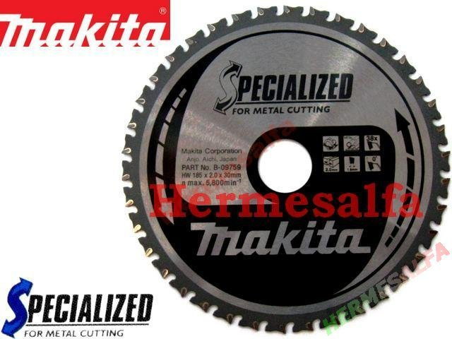 Makita PIŁA TARCZOWA tarcza tnąca 185x30 38z B-09759