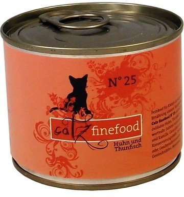Catz Finefood N.25 Kurczak i Tuńczyk Puszka 200g 5068