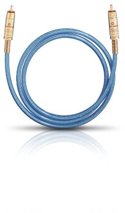 Oehlbach OEHLBACH NF 113 di kabel cyfrowy audio cinch Niebieski, 10 m 4003635070109