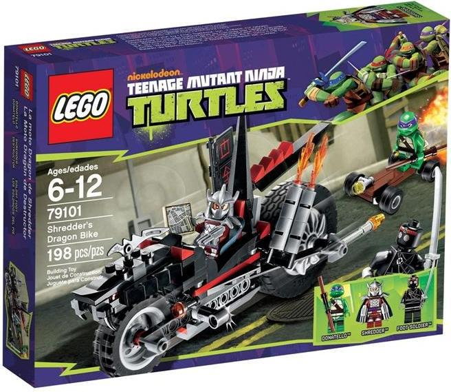 LEGO Żółwie Ninja SHREDDERS DRAGON BIKE 79101