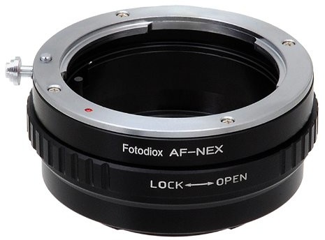 Fotodiox LENS Mount Adapter, Sony Alpha A-Mount Lens to Sony NEX E-Mount Mirrorless camera e.g. Sony Alpha a7, NEX-7 i NEX-5 SONY-A-NEX