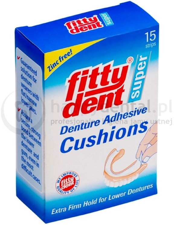 Oskar Altwirth Dentalneuheten Denture Cushions 15szt. - podkładki klejące pod protezy dolne PROMOCJA