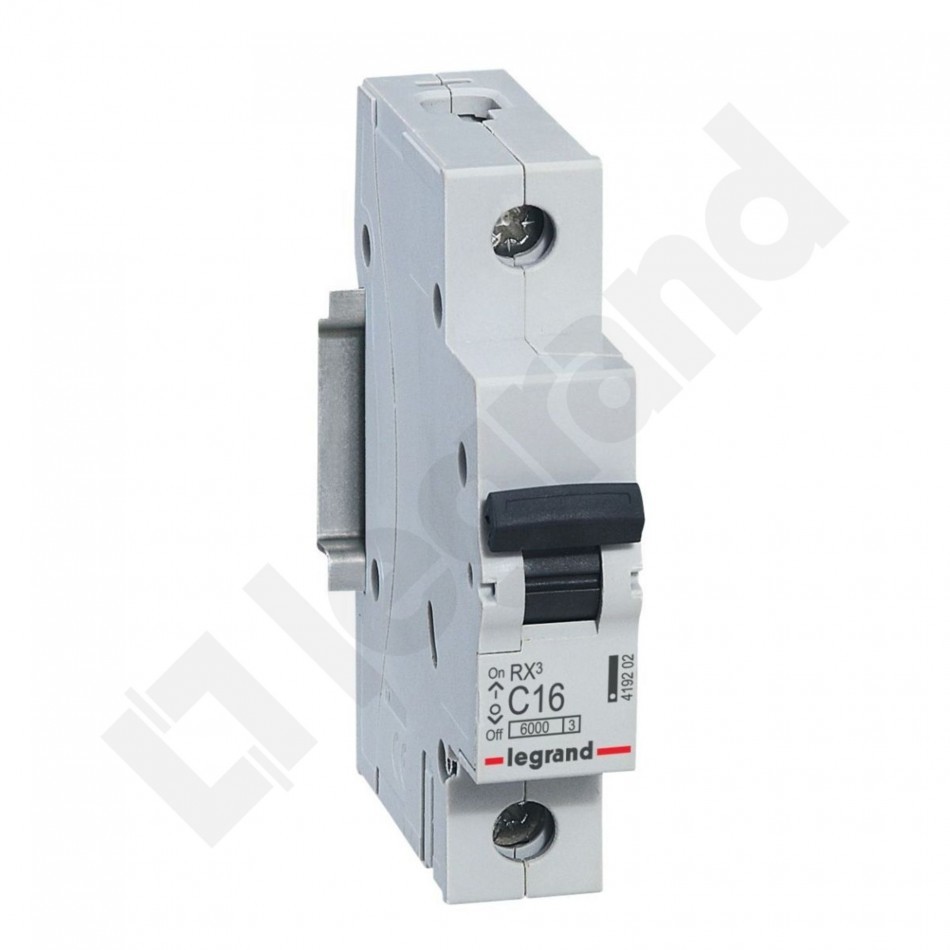 Legrand Wyłącznik nadprądowy RX3 1P C16 419202