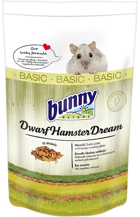 Bunny Dwarf Hamster Dream kompletna karma dla chomików karłowatych 400g