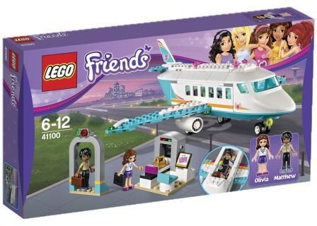 LEGO Friends Prywatny odrzutowiec w Heartlake 41100