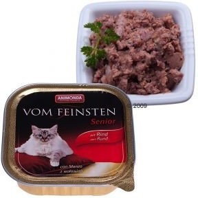 Animonda VOM FEINSTEN CAT SENIOR z drobiem 100 g