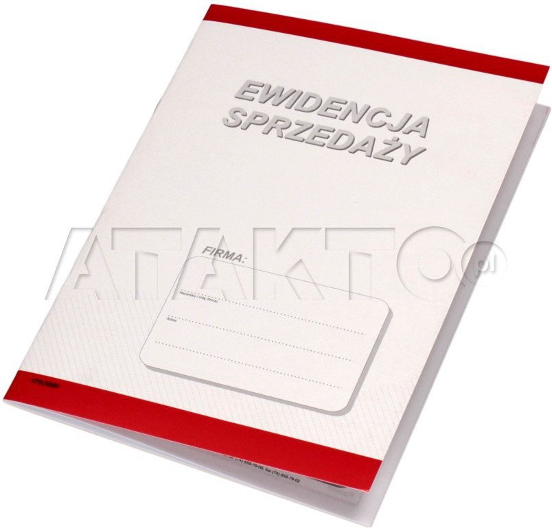 Stolgraf EWIDENCJA sprzedaży A5 P18 SG5143
