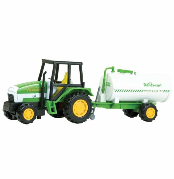 Traktor z beczką