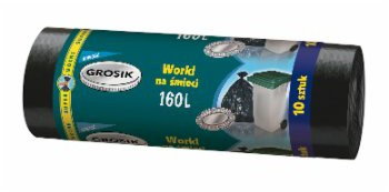 Grosik WORKI NA ŚMIECI 160L 10szt.UK