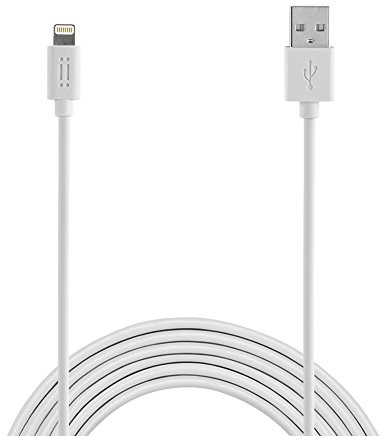 Aiino AICLTNGMFI-BK MFI Lightning Cable (1,2 m), biały AICLTNGMFI2M-WH