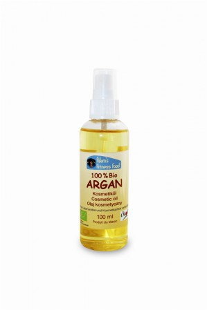 Bio OLEJ ARGANOWY KOSMETYCZNY PET 100ml ADAMS FITNESS FOOD
