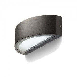 Redlux Kinkiet LESA czarny 230V E27 26W IP54 R10364