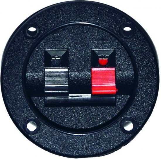 Gniazdo głośnikowe 2 PIN okrągłe