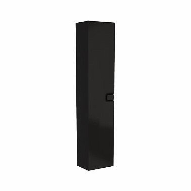 Koło Szafka wisząca boczna, wysoka z drzwiami, TWINS 180 cm, czarny mat 88462