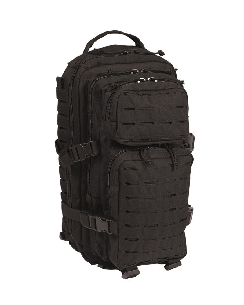 Mil-Tec Plecak Laser Cut US Assault Backpack czarny (140 l02602)