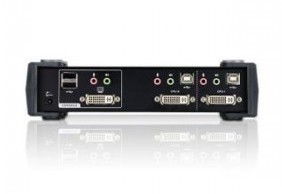 Aten KVM Przełącznik KVM CS1762A 2-port DVI/USB/Audio SPKVABBWK320 [7641040]
