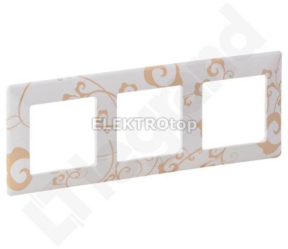 Legrand 754103VALENA LIFE RAMKA X3 LODOWA FANTAZJA