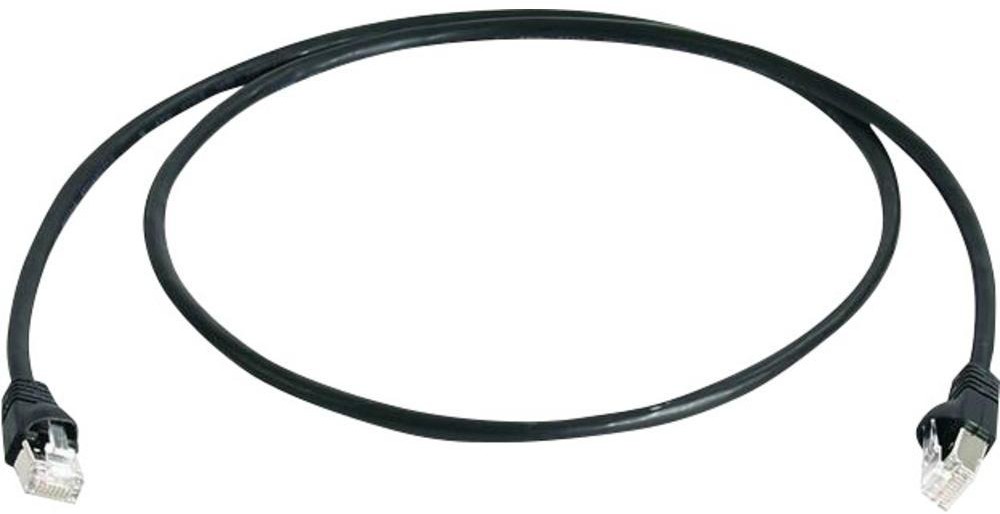 Telegaertner Kabel Sieciowy RJ45 L00006A0055 S/FTP CAT 6A 25 m Czarny