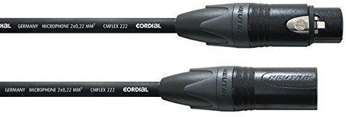 Cordial CPM 1 FM-Flex Microphone czarnym przewodem (CPM 1 FM-FLEX)