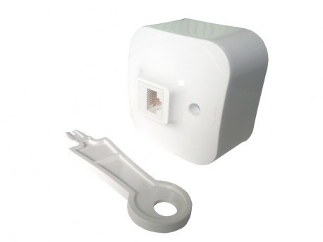 Legrand Gn.1xrj45 kat.5e utp n/t ip20 forix biał 782424