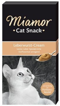 Miamor Cat Confect Leberwurst Cream 6x15g MS_8747