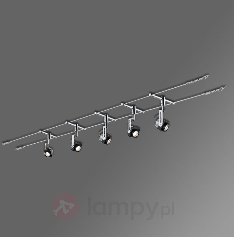 Paulmann 5-punktowy System linkowy LED PHASE, kompl.