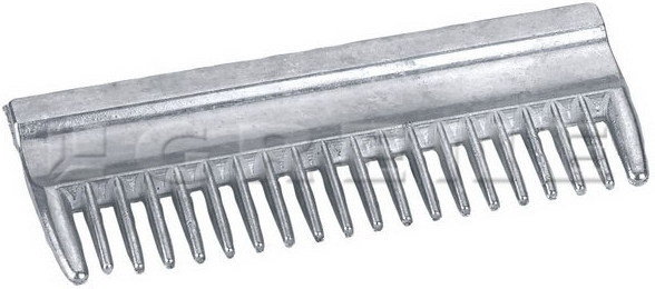Grzebień mały aluminiowy