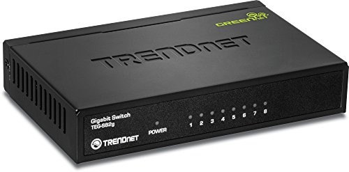 TRENDnet Trendnet GREENnet TEG-S5g switch, czarny, czarny TEG-S82G