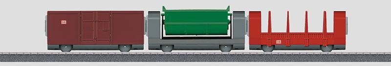 Marklin Zestaw wagonów towarowych (sprzęg magnetyczny) / 3szt. 44100