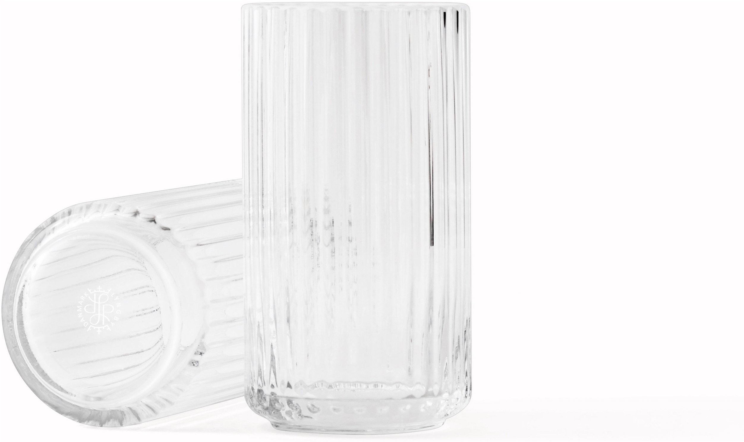 Lyngby Wazon Lyngby szklany Clear 15 cm 201087