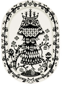Iittala Półmisek Taika czarny (1011643)