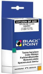 Black Point taśma barwiąca CITIZEN DP 600 czarna, nylonowa IM057