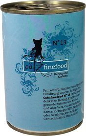 Catz Finefood N.13 Śledź i Kraby puszka 400g / 4260101761644