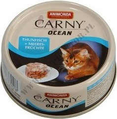 Animonda Carny Ocean Cat smak: tuńczyk i owoce morza 80g