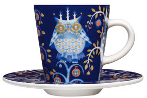 Iittala Spodek do filiżanki do espresso Taika niebieski 1012448