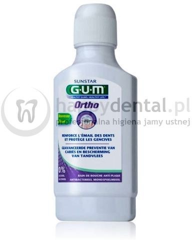 Sunstar GUM Butler Ortho 300ml (3090) - płukanka dla osób noszących aparat ortod