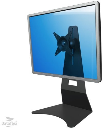 Dataflex ViewMate Style Monitorstand 503 (maksymalny udźwig 15 kg, do 61 cm (24 cale) ekran o przekątnej  cala, VESA: Mis-D 75 X 75/100 X 100 mm kompatybilny) Czarny 805410525033