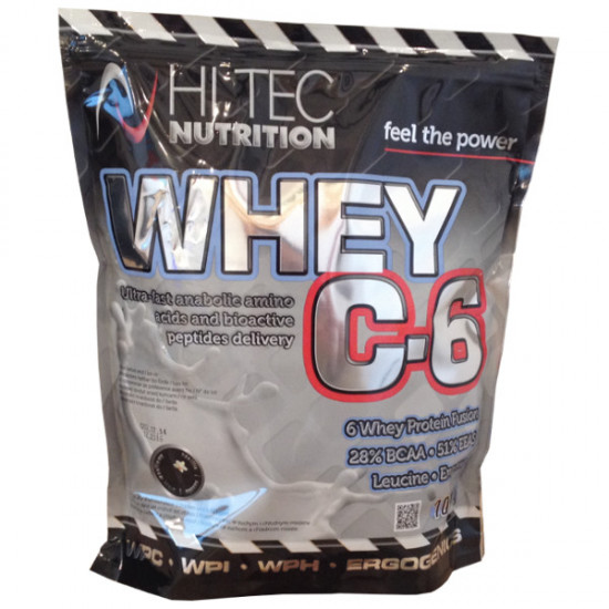 Hi-Tec Whey C-6 1000g czekolada