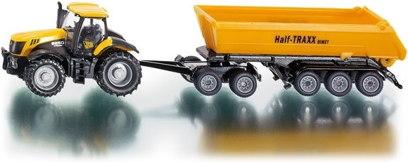 Siku Traktor z wózkiem i wywrotką 1858