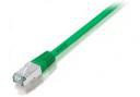 Equip Patchcord, S/FTP, Cat6A, PIMF, HF, 2m, zielony 605641