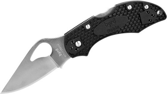 Zdjęcia - Nóż / multitool Spyderco  Nóż składany Byrd Robin™ 2 FRN Black - BY10PBK2 