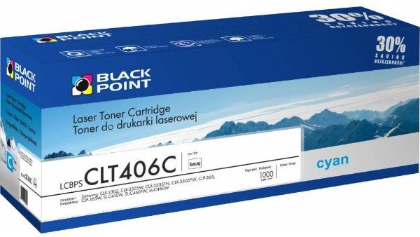 Black Point LCBPSCLT406C zamiennik CLT-C406S Raty 10 x 17,00 zł