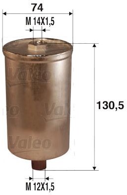 VALEO filtr paliwa puszkowy 587215 587215