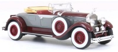 NEO MODELS Packard 640 Customs Eight Roadster 1929 dark red/grey