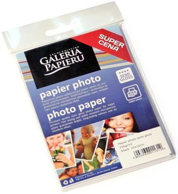 Galeria Papieru Papier fotograficzny Photo Semi Gloss 200g 10 x 15 cm