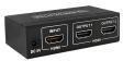 Qoltec Splitter HDMI 1x2, czarny