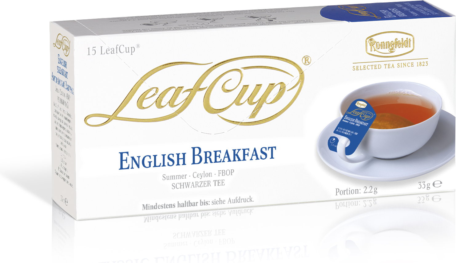 Ronnefeldt Herbata LeafCup English Breakfast 15 szt.