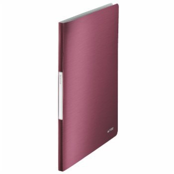 Leitz ALBUM OFERTOWY 20 KOSZULEK STYLE, CIEMNOCZERWONY